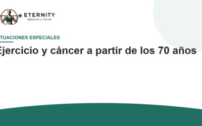Ejercicio y cáncer a partir de los 70 años