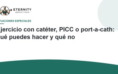 Ejercicio con PICC o port-a-cath: qué puedes hacer