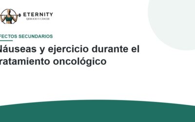 Náuseas y ejercicio durante el tratamiento oncológico